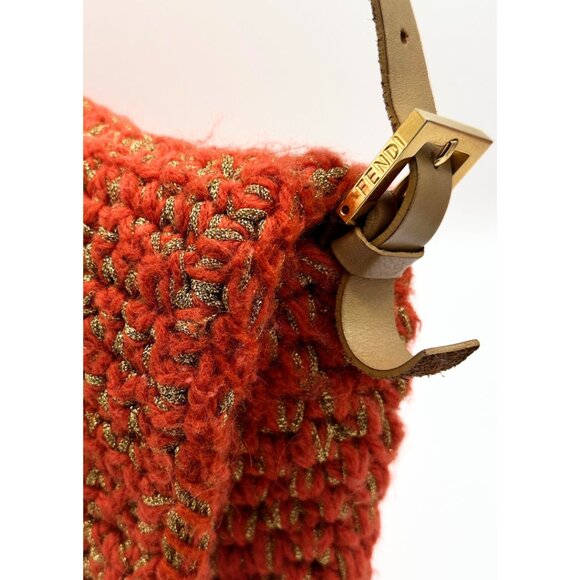•SOLD•Fendi Embroidered Mamma Baguette - Picture 4 of 10